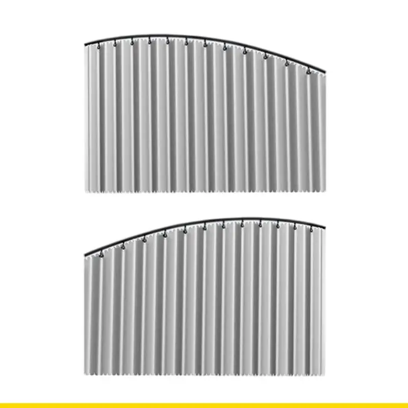 SZCH Car Polyester Side Window Curtain Slide Design Shade Embedded Design Prevents Harsh Sunlight And Enhances Privacy