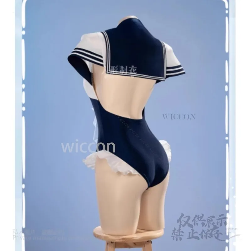 Muñeco de vestir de Anime para mujer, disfraz de Rizu Kyun, disfraz de Kuroe Shizuku, traje de baño Sexy, vestido de sirvienta, pelucas de Lolita para Halloween