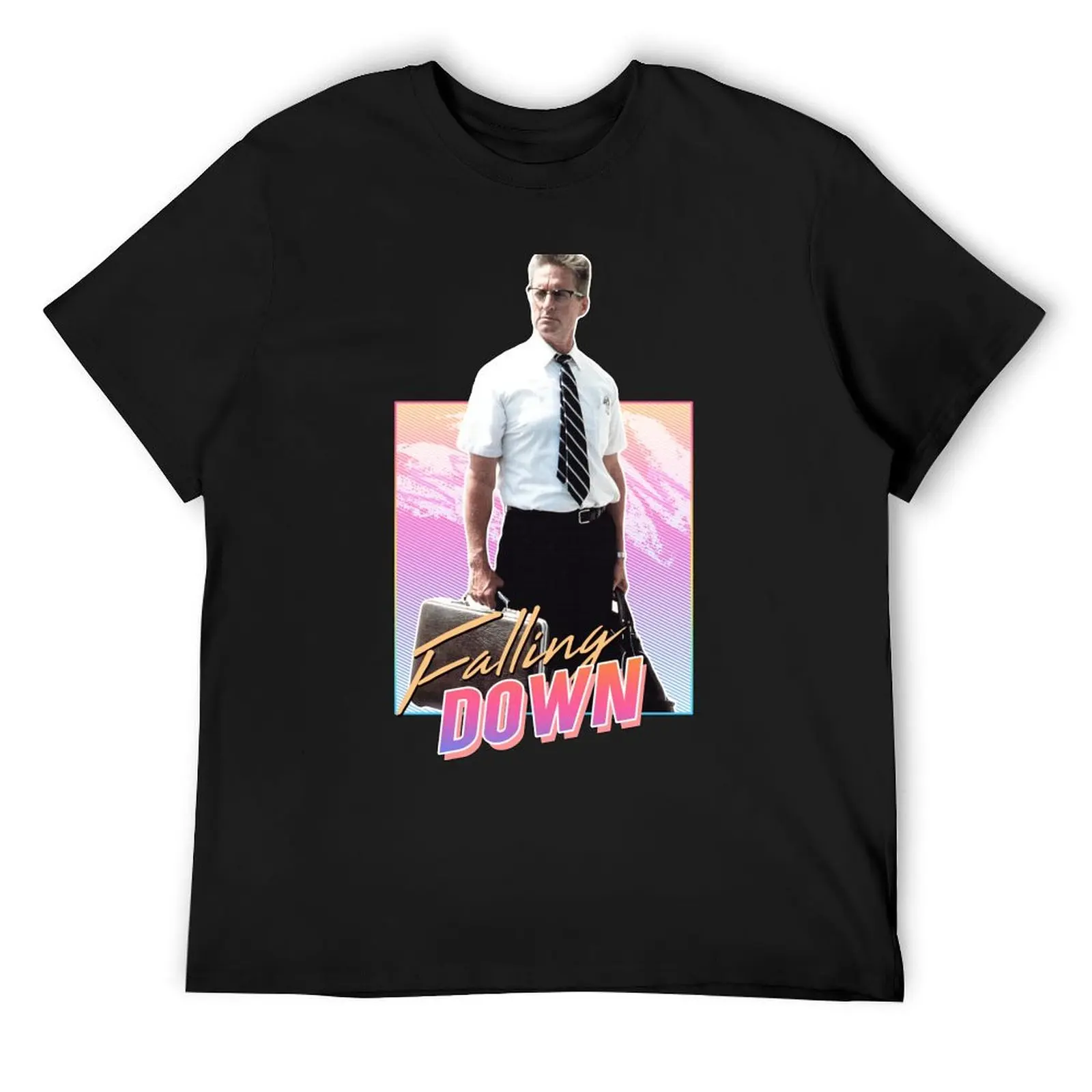 

Falling Down - 80s design T-Shirt shirts graphic anime t shirts luxury designer graphic shirts mens plain t