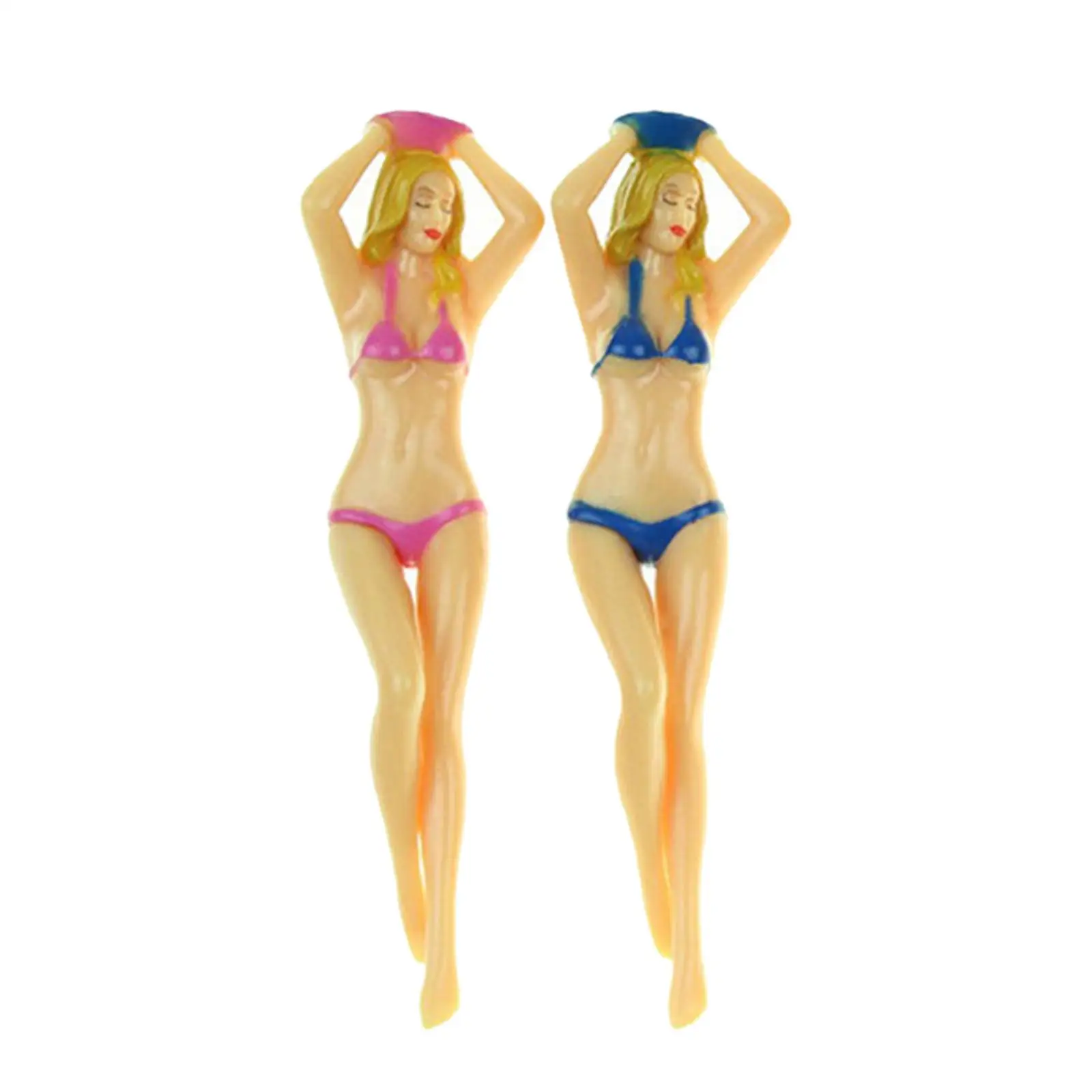 Golf Accessory Bulk Plastic Tees Women Bikini Design Portable Training Club Tee for Sport Golf Gifts