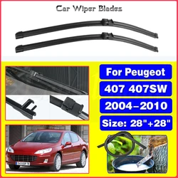 Wiper Front Wiper Blades For Peugeot 407 407 SW 2004 2005 2006 2007 2008 2009 2010 Windshield Windscreen Front Window 28