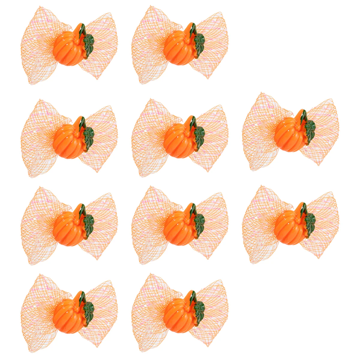 

10pcs Butterfly Bows Dog Hair Accessories Halloween Dog Hair Accessories Durable Pet Headdress Headwear Plastic Outfits
