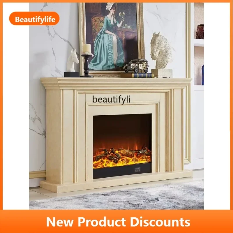

FG281.5 meters American fireplace decorative cabinet imitation marble simple European fireplace rack electric fireplace core B