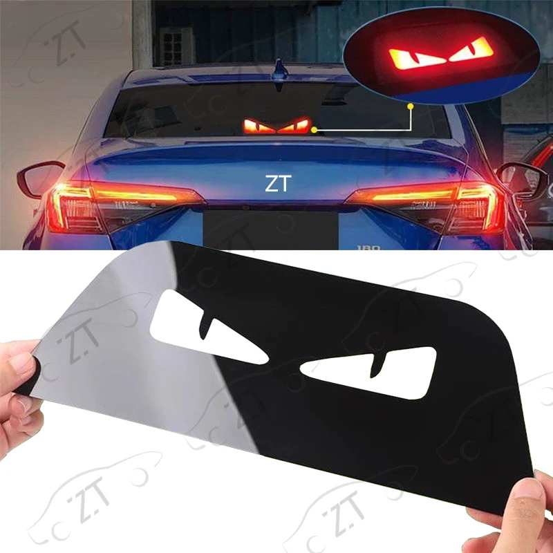 For Geely Emgrand GL GT Monjaro Geome Binray Car High Brake Light Sticker PVC Projection Board Decal Top Tail Light Stickers