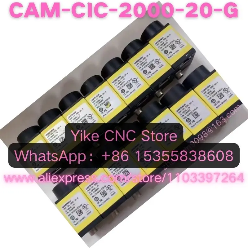 Used CAM-CIC-2000-20-G Industrial camera Functionally intact Fast Transportation
