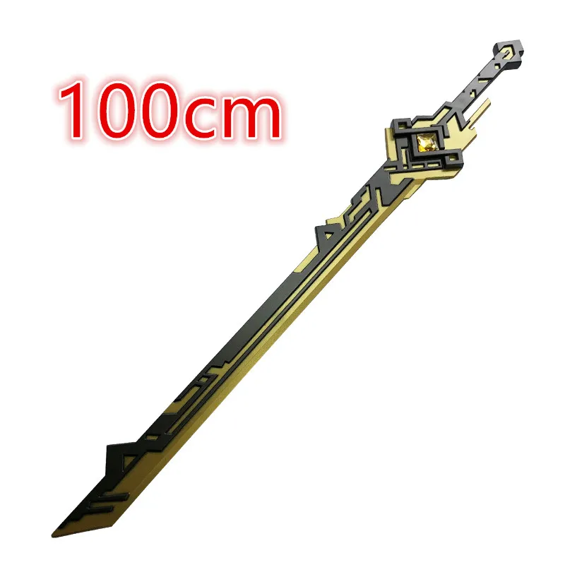 Genshin Impact Summit Shaper Sword, Dilic Sword, Arme de sécurité, PU Morax, Beelzebul, Musou Props Toys, Deeds, Cosplay Toys, 1:1