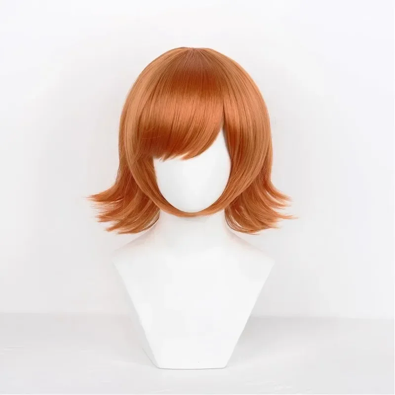 أنيمي السنجاب فتاة تأثيري الباروكات 38 سنتيمتر الشعر القصير السنجاب فتاة زي مقاومة للحرارة الاصطناعية الشعر الطرف