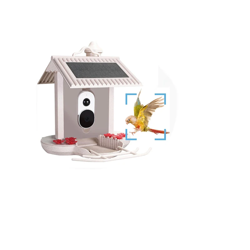 

Environmental Protection Material 1080P HD WIFI Wireless Link Of Smart Bird Feeder