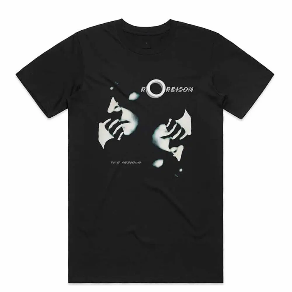 Roy Orbison Mystery Girl Album Cover T-Shirt Cotton Men All Size Shirt