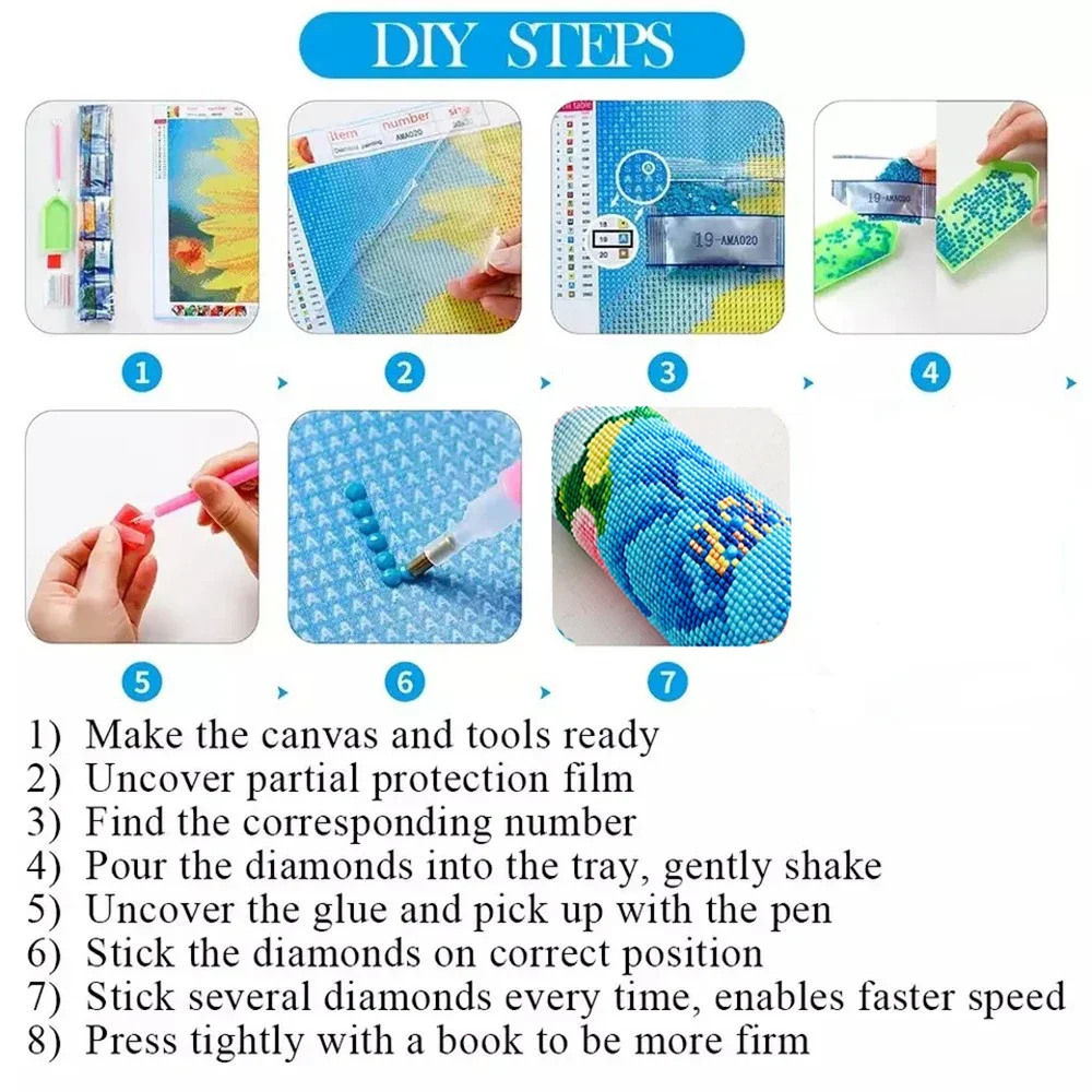 5D DIY بوكيمون الماس اللوحة بيكاتشو السنجاب كامل جولة الماس التطريز فسيفساء صورة الفن الحرفية كيت هدية تزيين المنزل