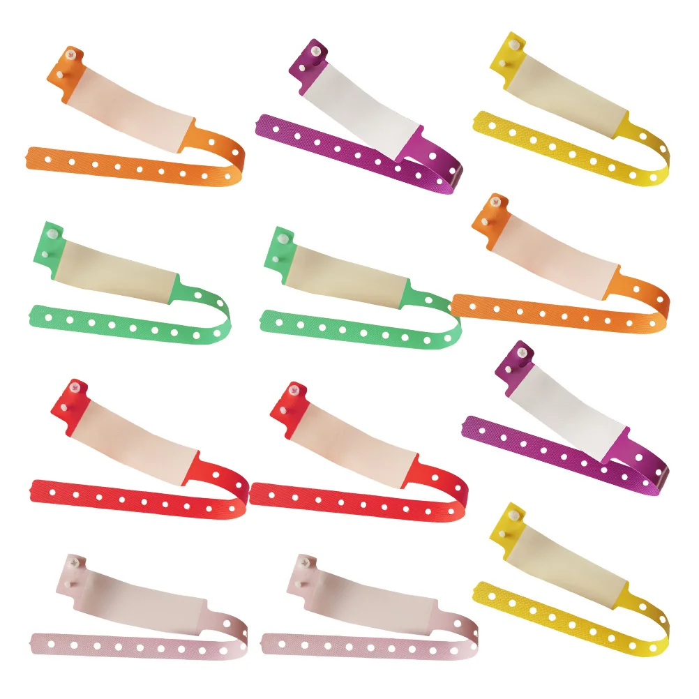 

Wristband Bracelet Plastic Bracelets Wristbands Concert Party for Events Prom Fishing Id Children Safety Identification
