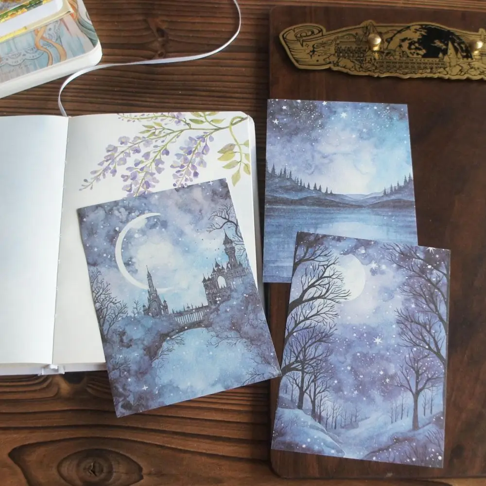 

30 Sheet Fairy Tale Adventure Storybook Illustration Background Design Craft Paper Gift Decoration Scrapbooking Handmade DIY