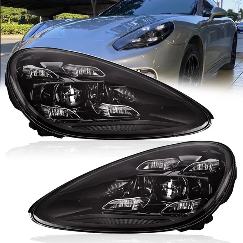 Car Styling for Porsche Panamera 970 Headlights 2010-2016 971 LED Headlight Projector Lens DRL Head Lamp Auto Accessories