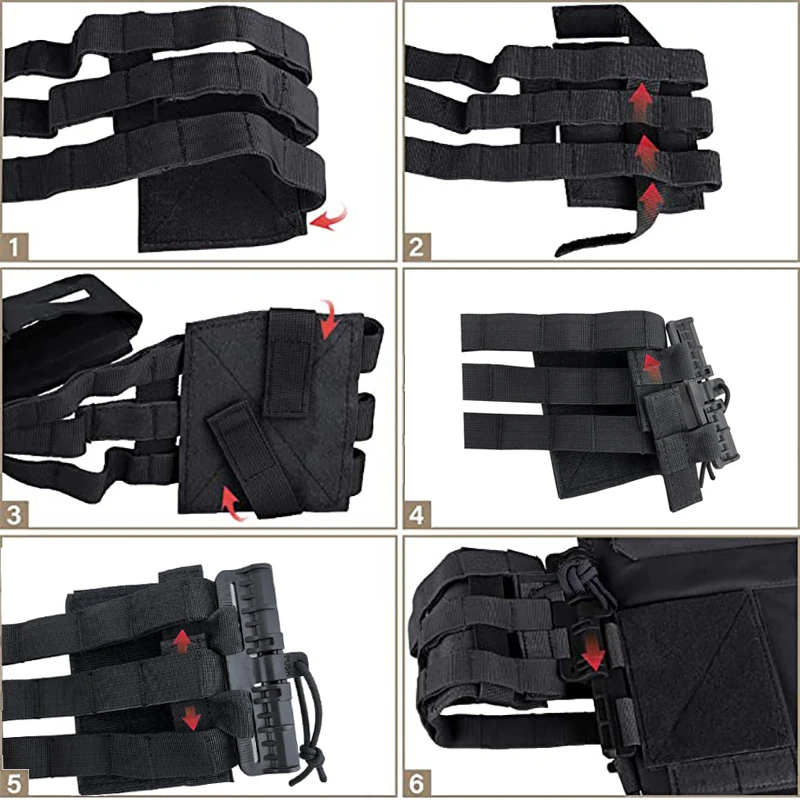 Tactical Quick Release Vest Buckle Durable Quick Release System Kit for JPC CPC NCP XPC 6094 420 Vest Accessories