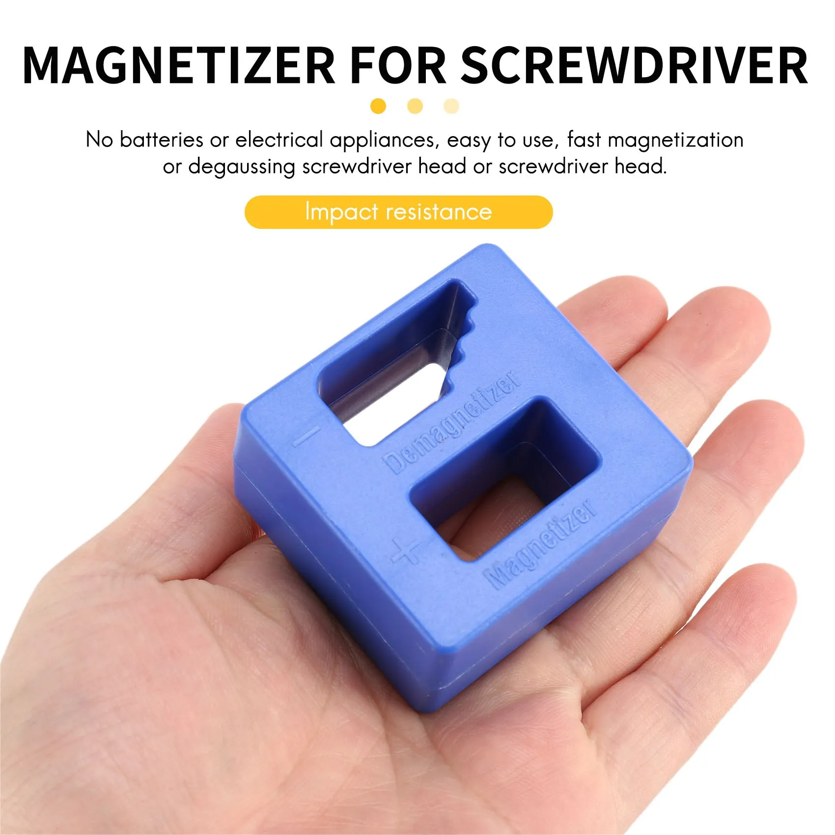 New Magnetizer Demagnetizer For Screwdriver Tips Screw Bits Magnetic Tool