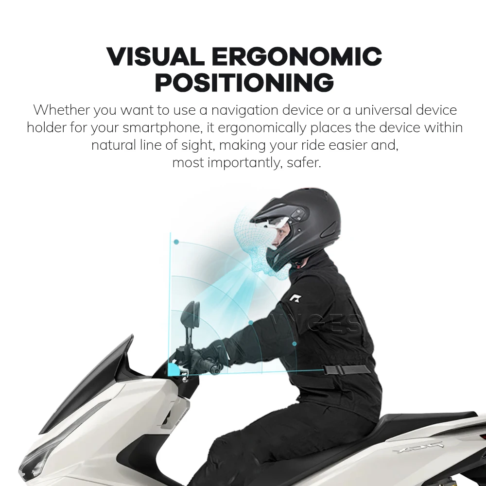Navigation Bracket GPS Mount Device Carrier Holder Helmet Hook Luggage Bag Hook For Honda PCX160 PCX125 PCX 160 125 2025-