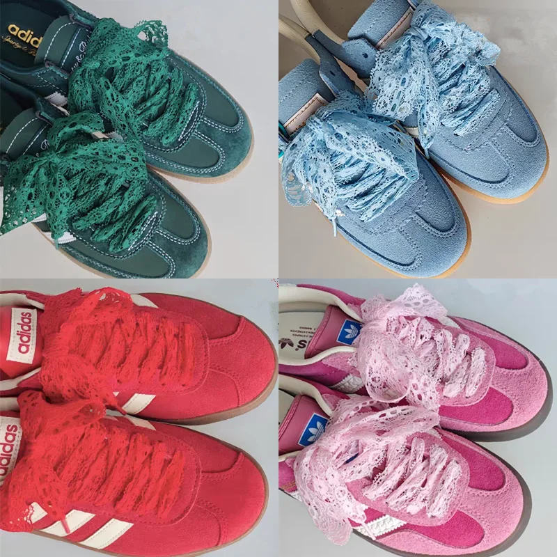 

Hollow-out Lace Solid Color Shoelaces Women Men Colorful Leather Sports Casual DE Tranining Shoes Laces High-heeled Shoes Band