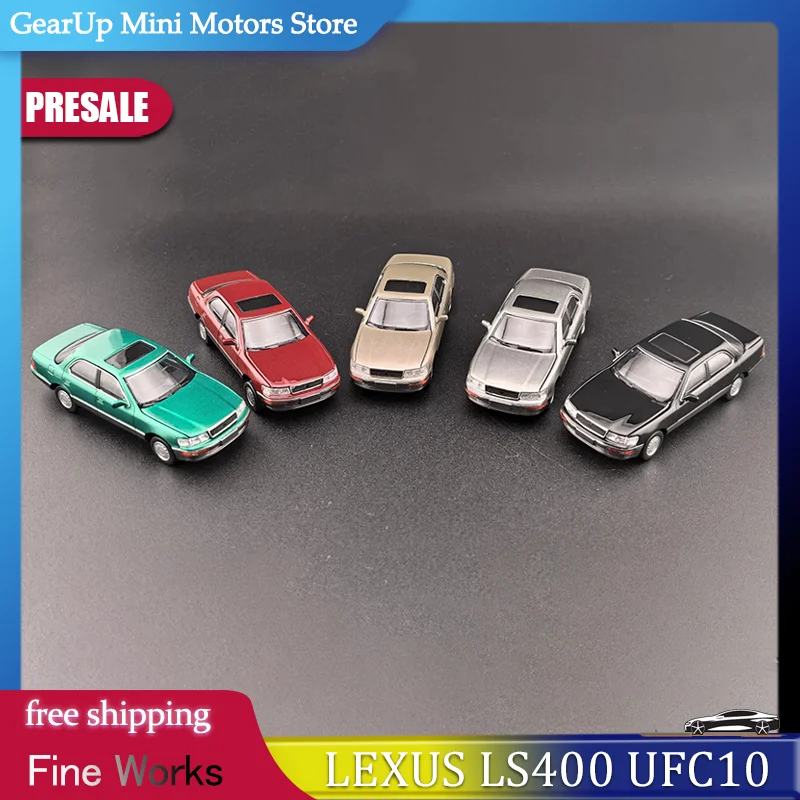 

Новинка в наличии: Коллекционная модель Lexus LS400 (UCF10) в масштабе 1:64, литая под давлением, из сплава, миниатюрная, для детей, подарок