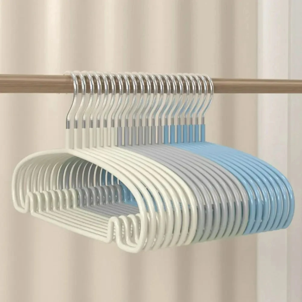 10PCS Simple Clothes Hanger Non Slip Dormitory Household Clothes Hanging to Prevent Clothes Deformation Clothes Storage