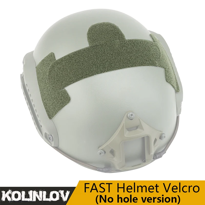 FAST Helmet Stickersfor Tactical Helmet Patches Hook and Loop Fastener Sticky Accessories No Hole Version