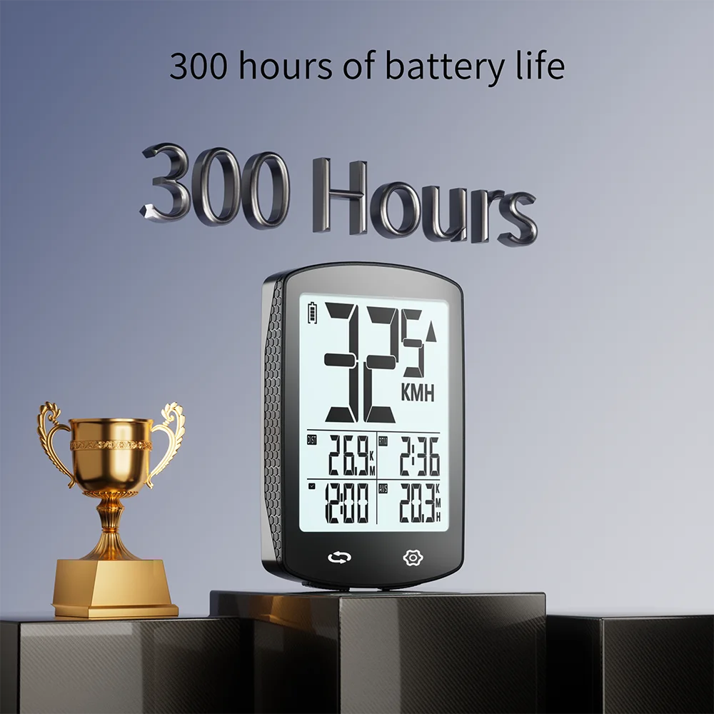 كمبيوتر لاسلكي للدراجة، شاشة كبيرة، قابل لإعادة الشحن عبر USB، وقت استعداد طويل للغاية، عداد سرعة للدراجة، مقاوم للماء، عداد المسافات لركوب الدراجات #4