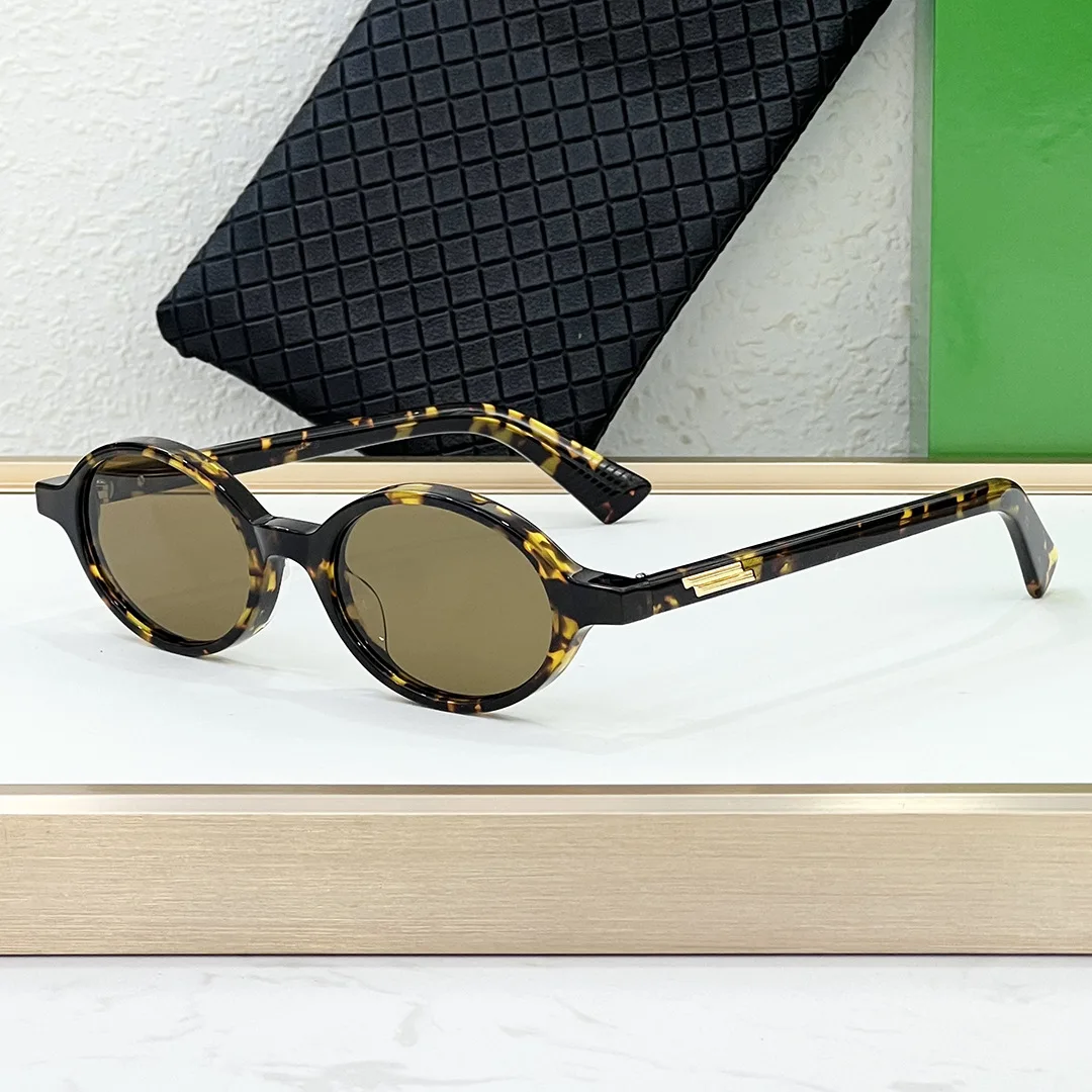 

Retro Oval Sunglasses Unisex UV400 Blue Light Blocking Luxury Designer Acetate Frame Fashion Streetwear Tortoiseshell Eyewear