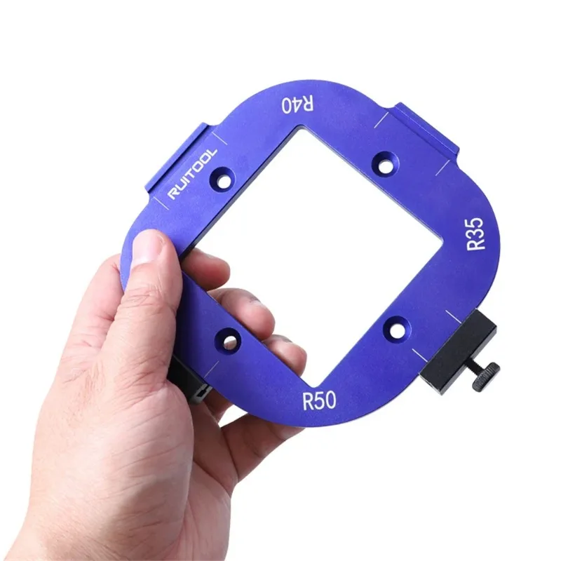 Quick positioning of woodworking DIY frames, woodworking corner fixtures, metal carving machine templates guide