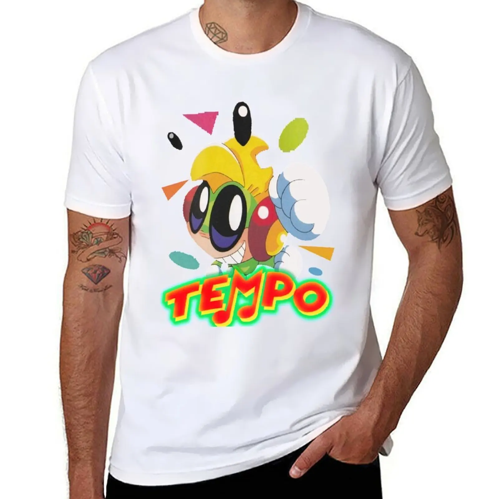

Tempo T-Shirt t shirts for man cotton soft anime t shirts oversize T-Shirt