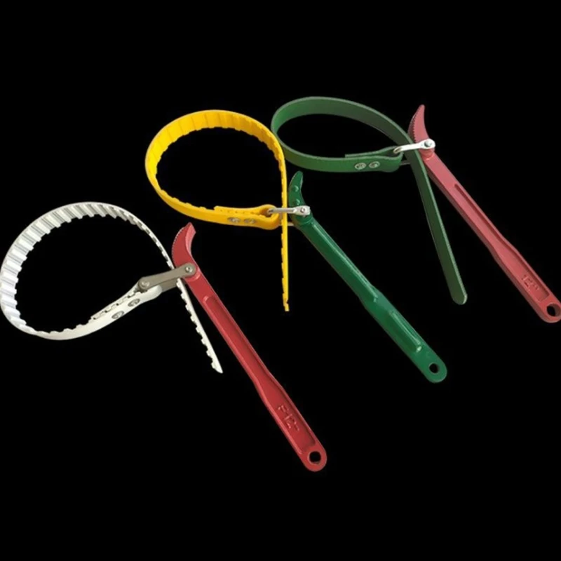 Oil Filter Wrench Belt Type Removel Hand Tool for Superior Gripping Power Repair