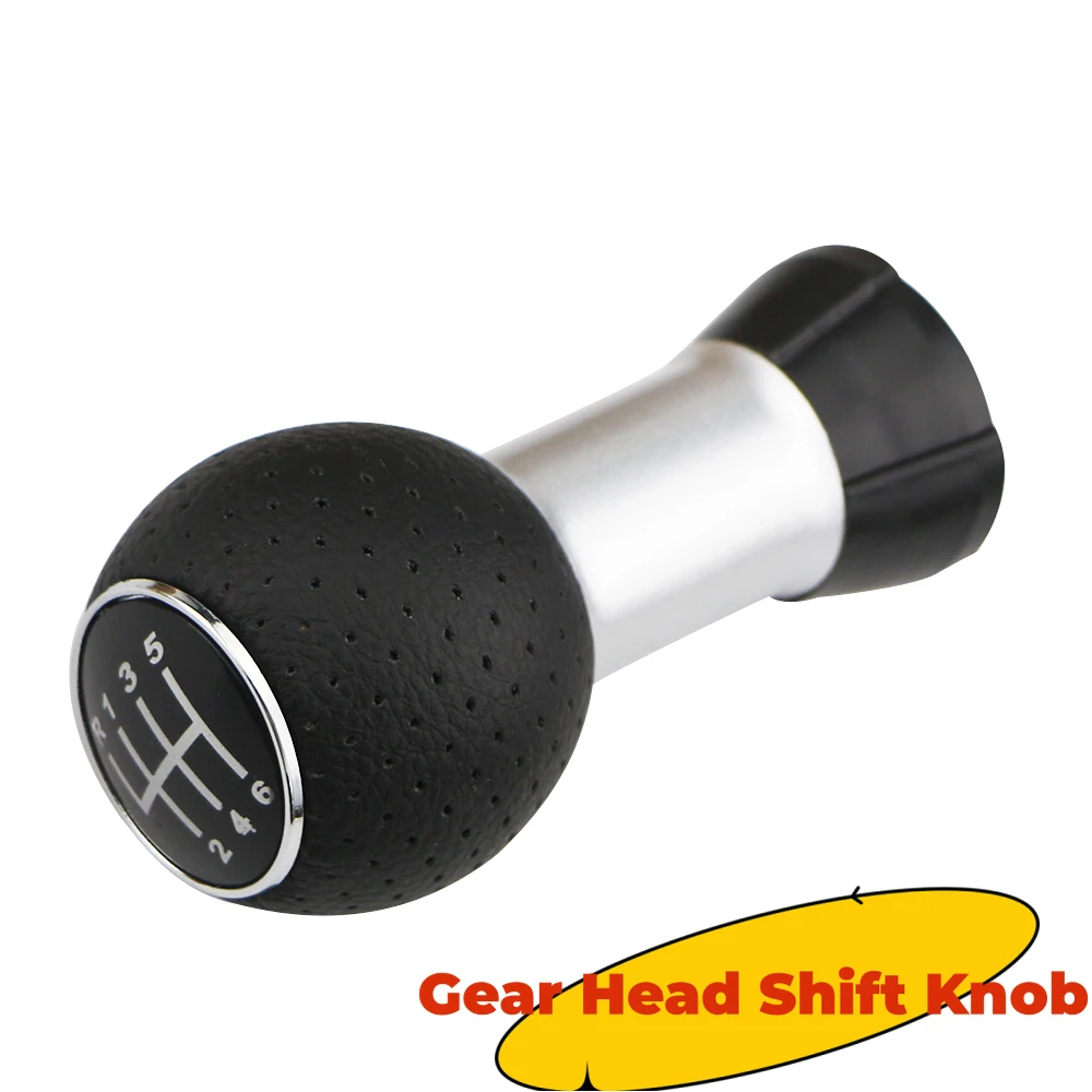 5/6 Speed Car Shift Gear Knob 10mm For Audi Skoda Seat A3 A4 B6 B7 B8 A6 S4 B8 8K A5 8T Q5 8R for Volkswagen Vw Passat Golf