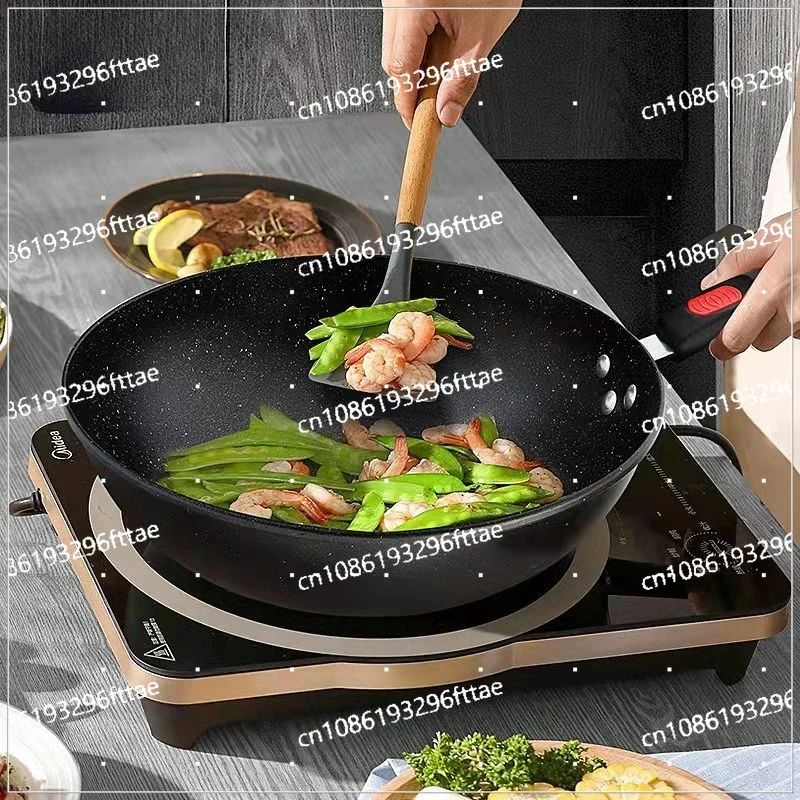 New Maifanshi Three-piece Pot Non-stick Pan Gift Box Set Wok Frying Pan Soup Pot Set Gift