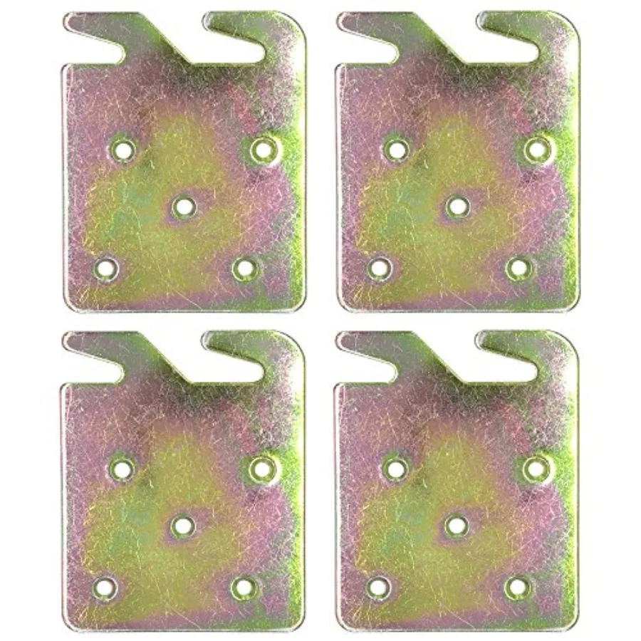 

Richohome, упаковка из 4-х прочных деревянных крючков для поручней для кроватей