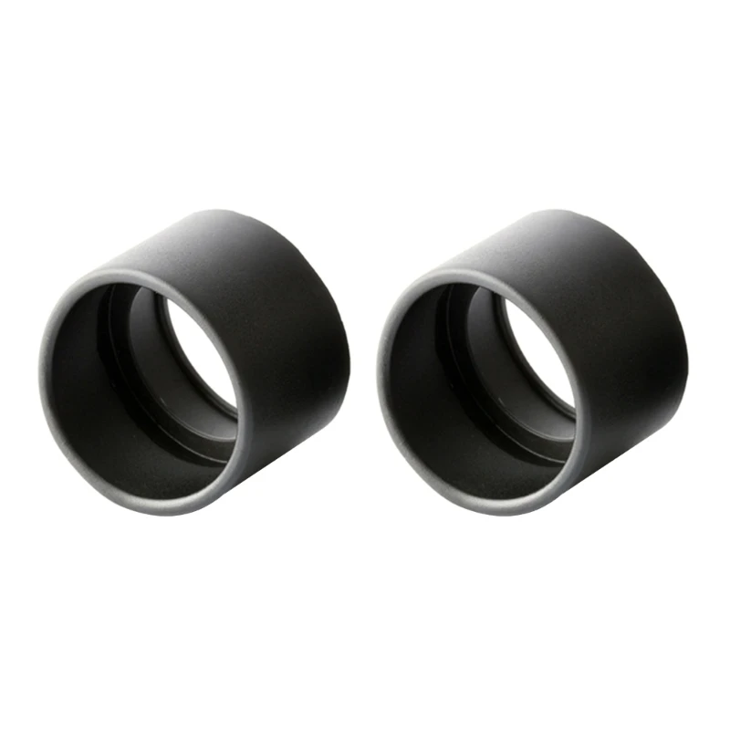 2Pcs Microscope Eyecups Black-Ocular Cover Guards for Binocular Trinocular Microscopio Portable Eye Dropship