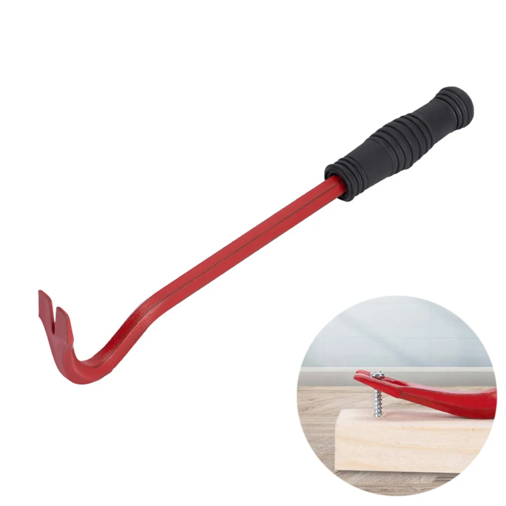 

1pc Heavy Duty Nail Puller Crowbar Small Angled Pry Bar For Construction Car Repair Tool Removal Hand Tools