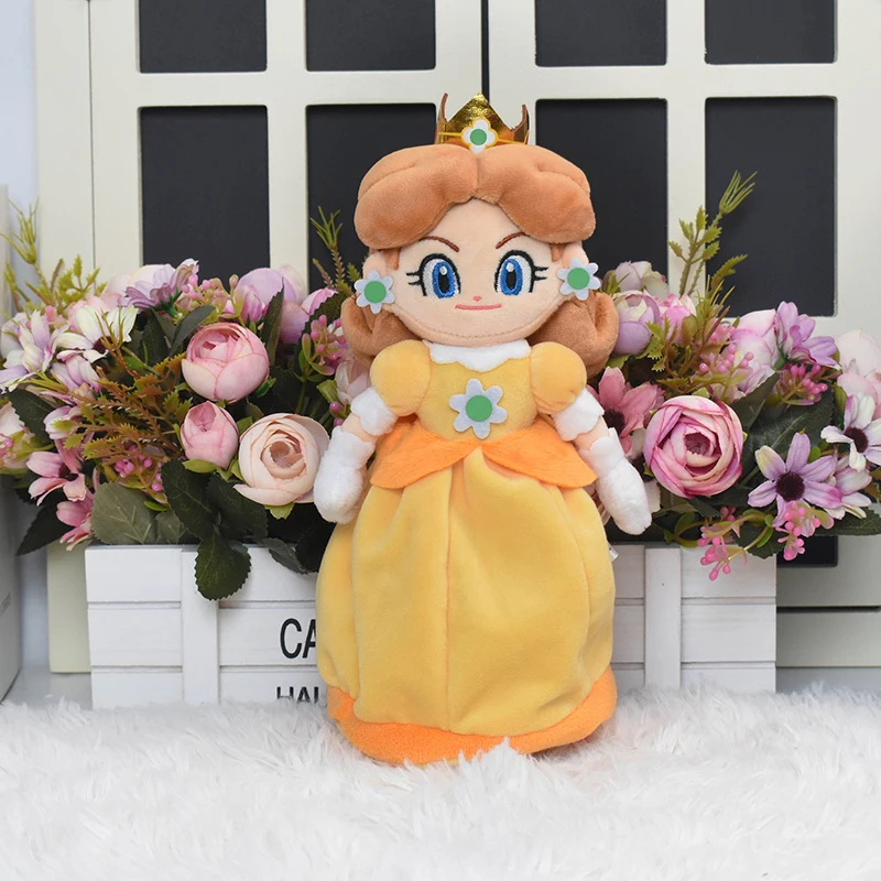 Peluches de princesa Peach Rosalina para niños y niñas, peluches bonitos de Mario Bros, regalo de cumpleaños y Navidad