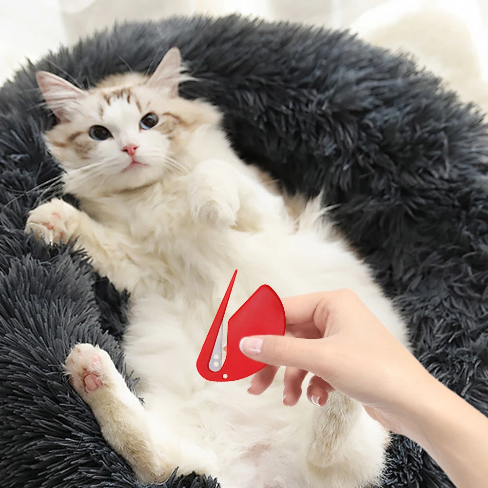 

Knotting Comb Pet Grooming Brush Hair Removal Tool Cat Brush Puppy Kitten Brush for Removing Tangled and Grooming Knotted Hair