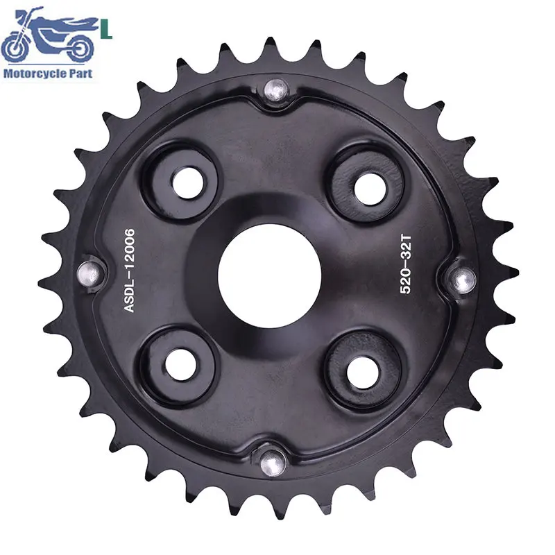 

520-32T 520 32 Tooth 32T Drive Rear Sprocket Staring Wheel For Honda CM250 CM250C CD250 CD250U CA250 CA250T Rebel CA CD CM 250