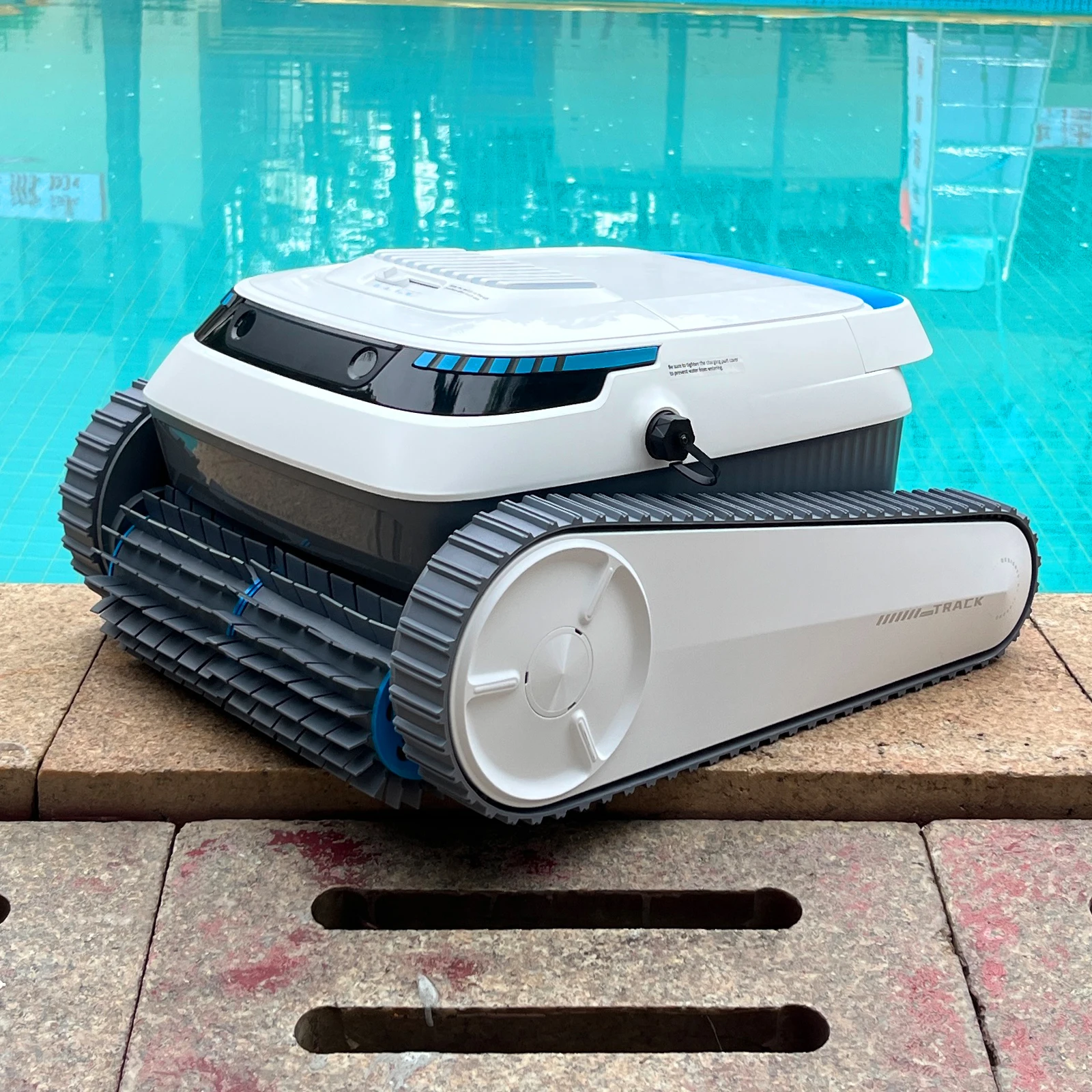 

ZC1- Cordless machine pool cleaner, flat pool vacuum cleaner, self-parking