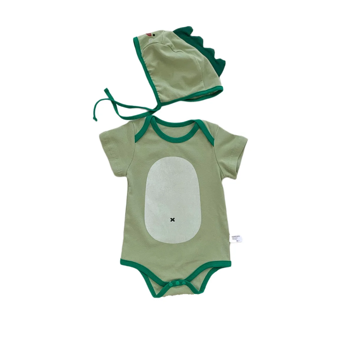 Tenues de tambour de dinosaure pour bébé, costume de tambour de dinosaure pour nouveau-né, manches courtes d\'été, ensemble coréen Creeper pour