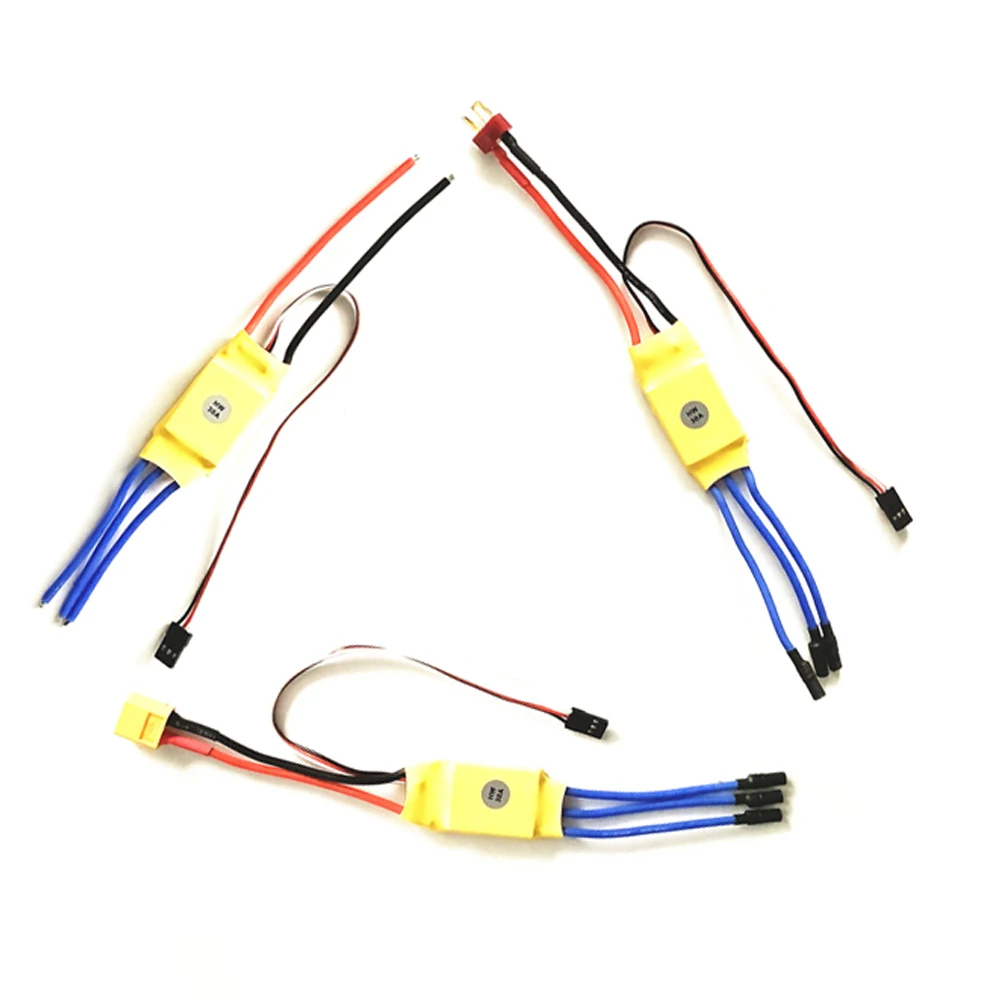 99 Motor Speed Controller Brushless ESC 30A XXD HW30A พร้อมปลั๊ก T/XT60 สําหรับ Quadcopter Drone เฮลิคอปเตอร์เรืออะไหล่