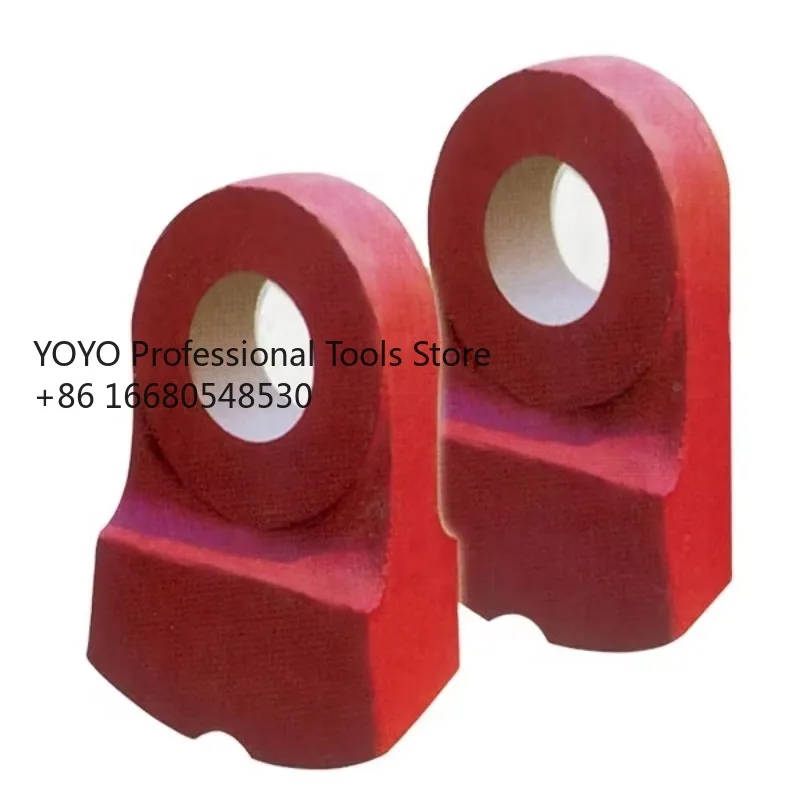as6Mining Machinery Stone Crusher High Manganese Steel Wear Parts Hammer Head Shredder for Hammer Mill
