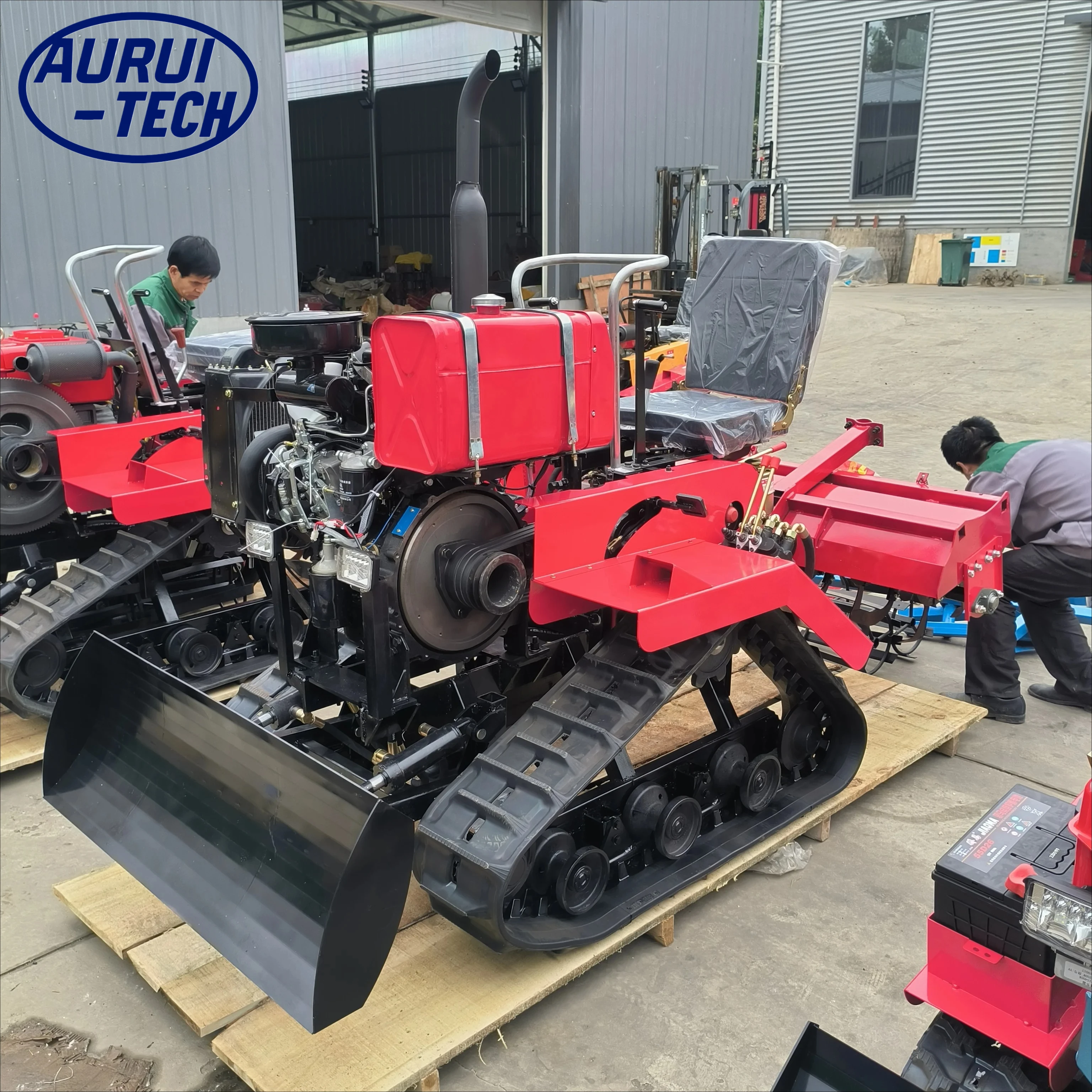 

Power Farming/Garden Multifunctional Mini Track Cultivator 50 HP