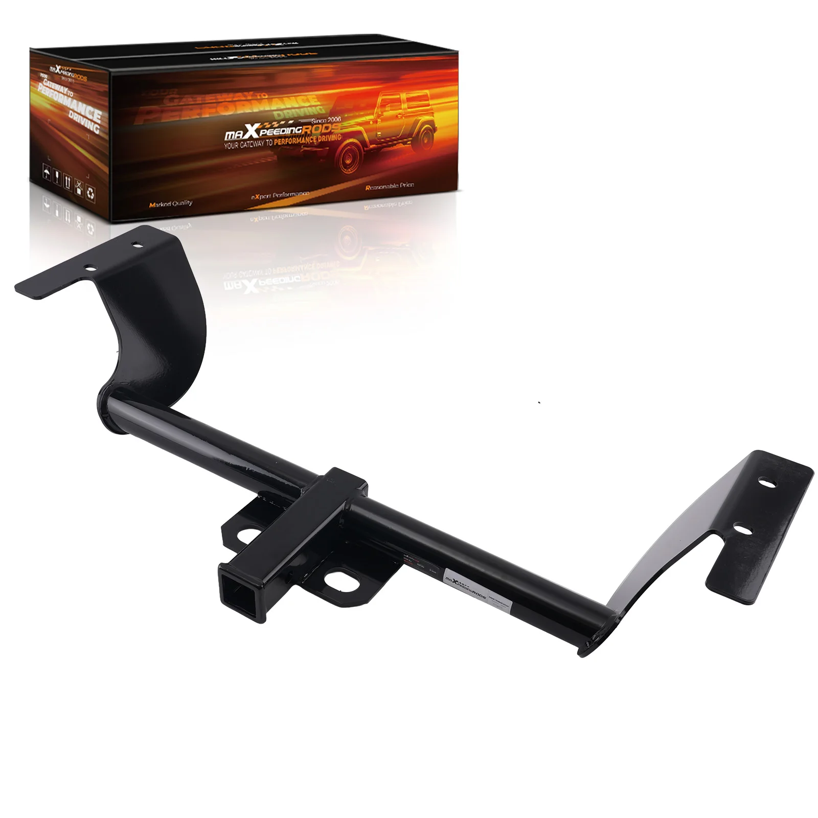 Rear 2in Trailer Hitch for Dodge Challenger 11-2023 Class 3 525lbs Carbon Steel