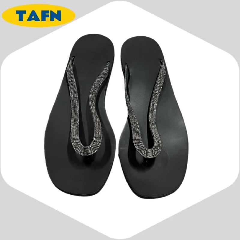 Zapatillas 25 Moda Popular Textura Avanzada Retro Exquisito Nicho Hermoso Simple Cómodo Todo A Juego Nuevo Producto AD1611