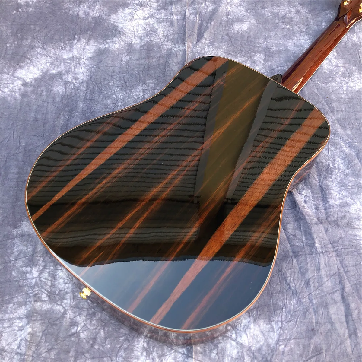 Solid Cedar Top Abalone Inlays Ebony Fingerboard, D Type Cocobolo Body Acoustic Guitar, 41\