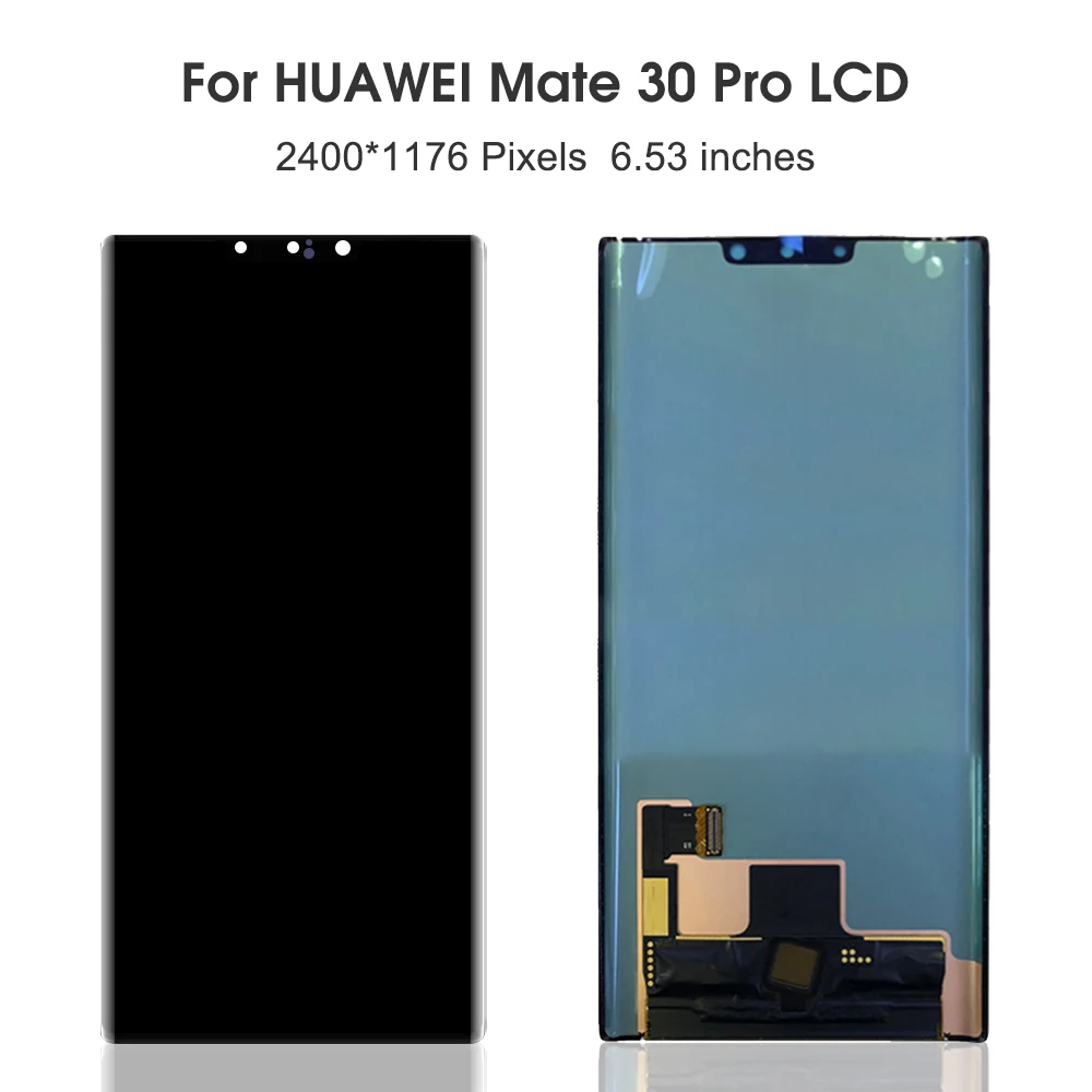 6.53\'\' Display for Huawei Mate 30 Pro Lcd Display Touch Screen Digitizer Assembly With Frame for Huawei Mate 30 Pro LIO-L09 L29