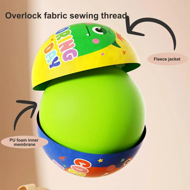 カラフルなサウンドレス屋内バスケットボール、プリントパターン、ノイズなし、静かなバスケットボール、ドリブル