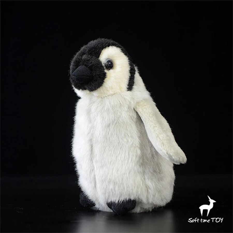 Baby Penguin High Fidelity Anime Cute Plushie Emperor Penguin Plush Toys Lifelike Animals Simulation Stuffed Doll Kawai Toy Gift