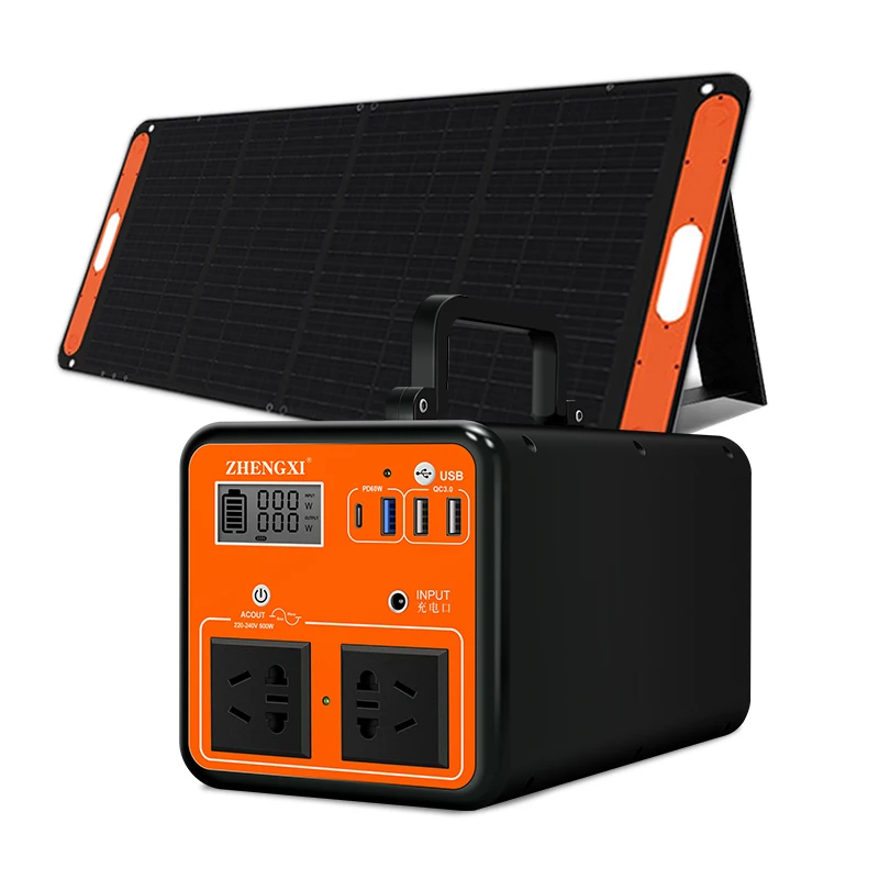 

220V Outdoor Portable Mobile Power Banks & Power Station Emergency Energy Storage battery 500W 1000w 568wh 2000w Solar Generator