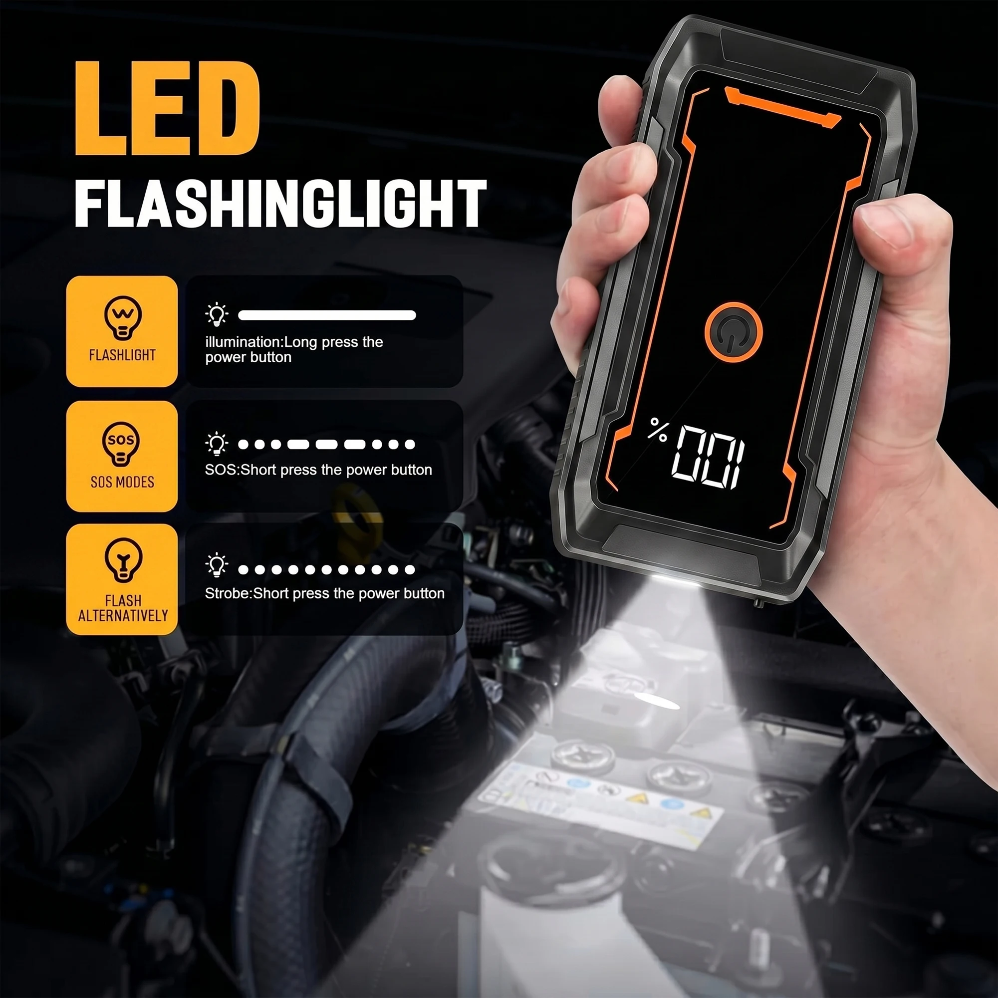 STSCEZ 4000A Peak 12V Rozruszn – Portable Jump Starter recenzja i cena